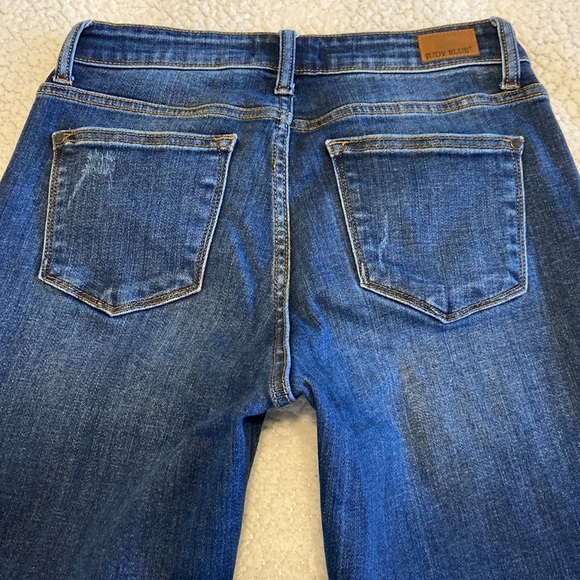 Judy Blue Los Angeles Slim Fit High Rise Dark Wash Jean Size 7/28 x 29” - Picture 2 of 12
